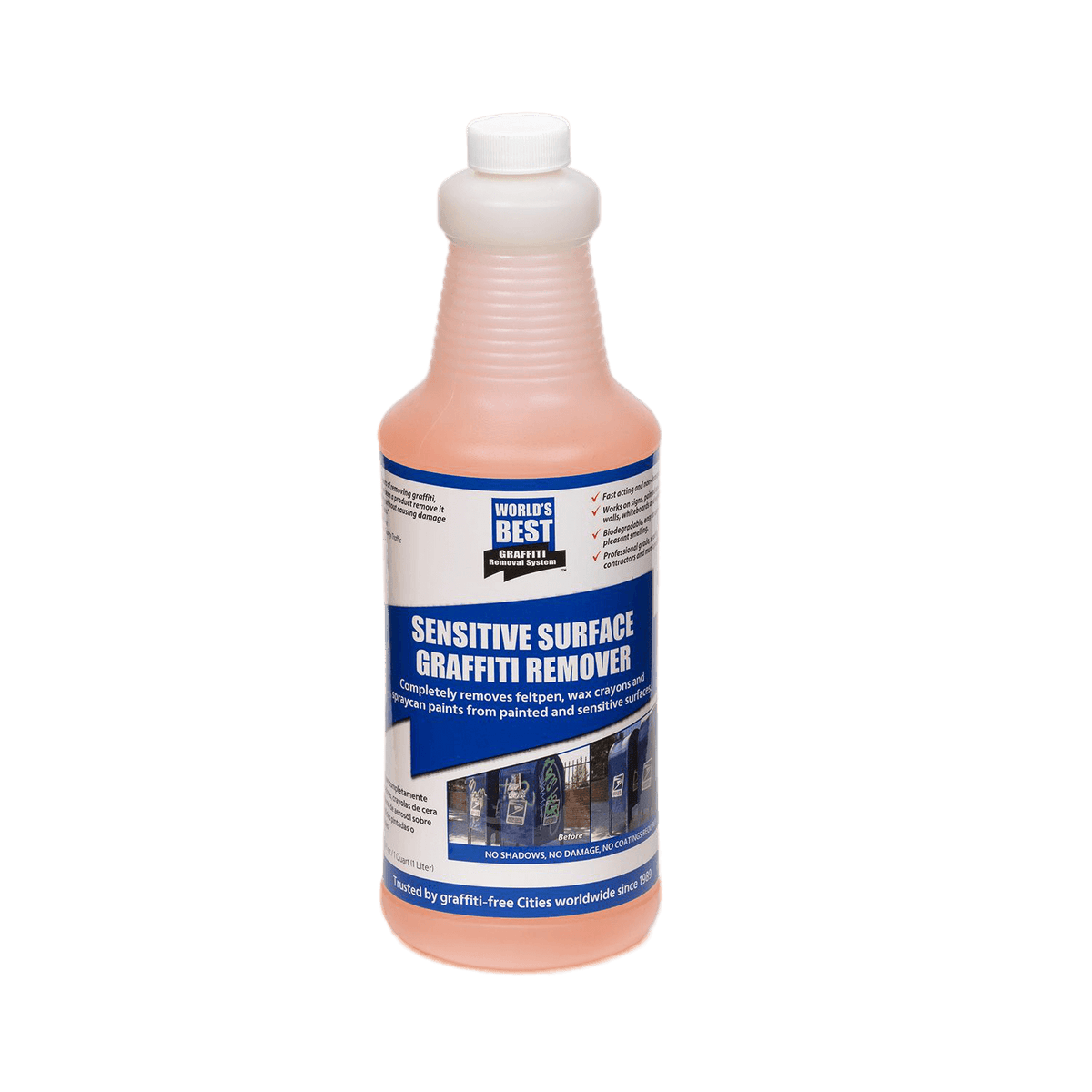 Shadow Max Multi-Surface Permanent Marker Graffiti Remover (1 Quart) Sold  by The Manufacturer
