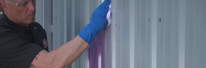 ALPOLIC® has teamed with Valspar® and Graffiti Removal Services®