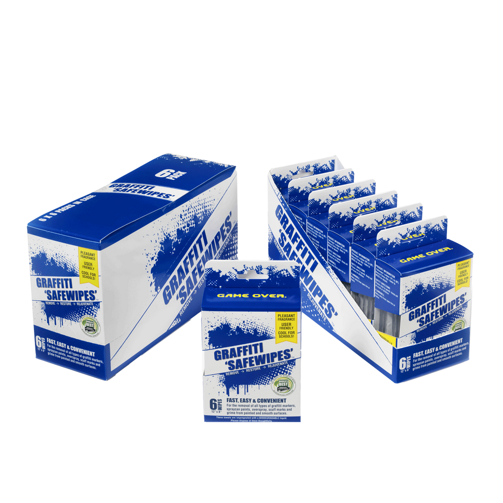 Graffiti Safewipes 6 Pack