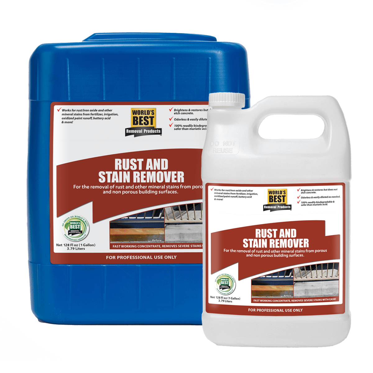 World's Best Rust & Stain Remover – World's Best Graffiti Removal Products