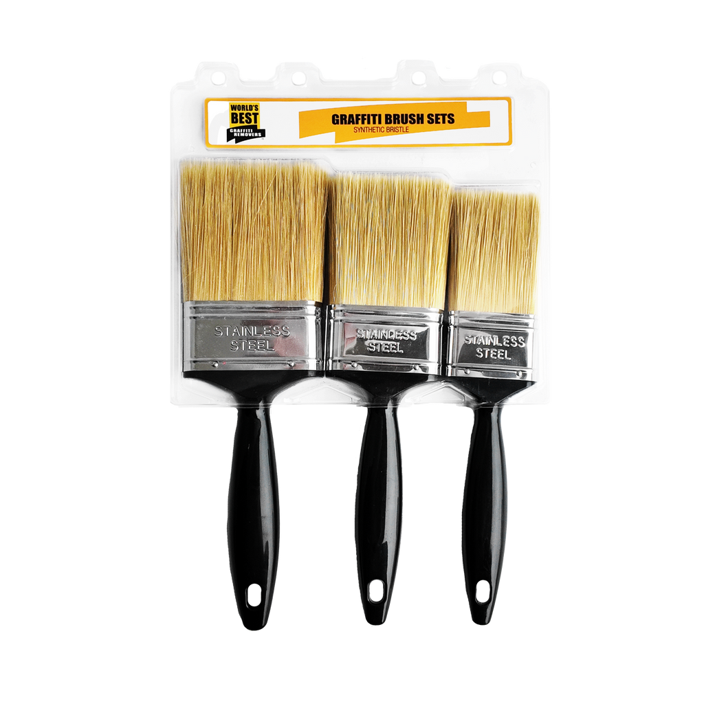 Solvent Rated Nylon Pro Brush Set